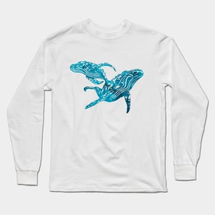 whales Long Sleeve T-Shirt